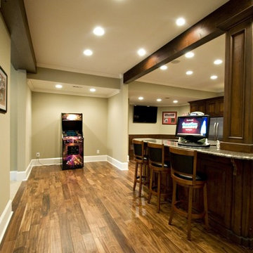 Custom Basement Renovation - Traditional
