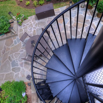 Arlington Deck with Screen Porch & Spiral Staircase