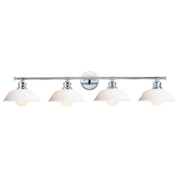 Willowbrook 4-Light 42.25" Wide Polished Chrome Wall Sconce