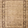 Loloi Mystique Collection Rug, Wheat and Brown, 5'2"x7'7"