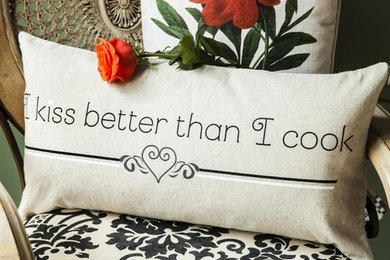 kitchen pillow for chef, new kicthen, foodie gifts
