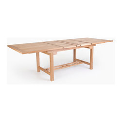 Wintons Teak Berkeley Extension Table - Outdoor Dining Tables