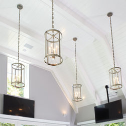 North Shore Chicago Shingle Style Home - Pendant Lighting