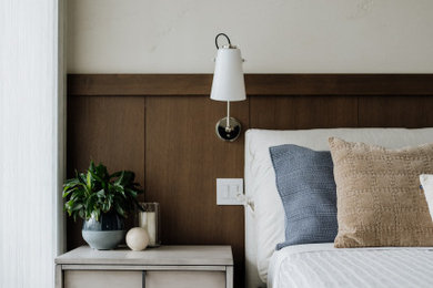 Example of a large trendy bedroom design in Vancouver