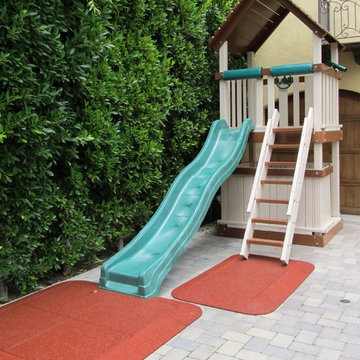 Rubber Tiles For Swing Set Structures
