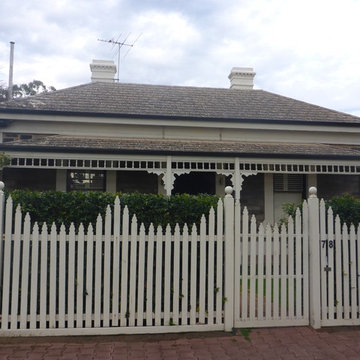Concave Verandah & Carport Before & After - Glenelg SA