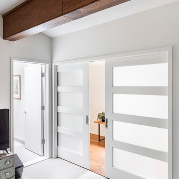 Cohesive Mid-Century Modern Interior Remodel in Ann Arbor, Michigan