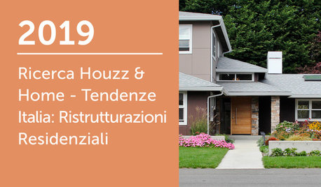 2019 Ricerca Houzz & Home - Italia: Ristrutturazioni Residenziali