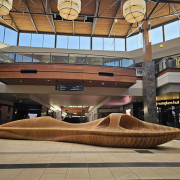 Outdoor Bench "Stratum" | Custom Parametric Wooden Outdoor Bench