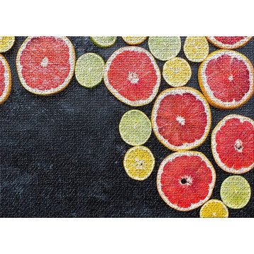 Focus On Red 93 Area Rug, 5'0"x7'0"
