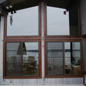 Install New Windows and Mill and Install Custom Exterior Trim