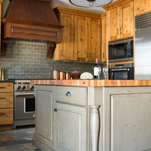 knotty alder cabinets