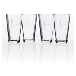 Rolf Glass Fly Fishing Pilsner 16oz - Set of 4 Glasses