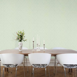 New Style - Medallion Lattice Wallpaper RL190302 - Wallpaper