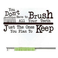 Bath and Laundry Wall Quotes - Wall Decals