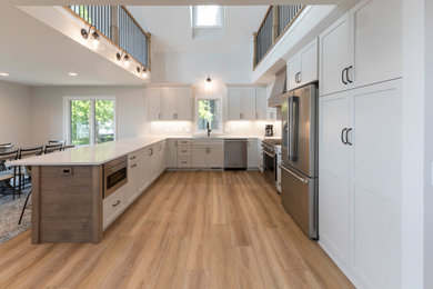 Inspiration for a contemporary kitchen remodel in Other