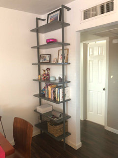 Bookcase Height And Location In Living Room, Cb2 Helix Bookcase Review