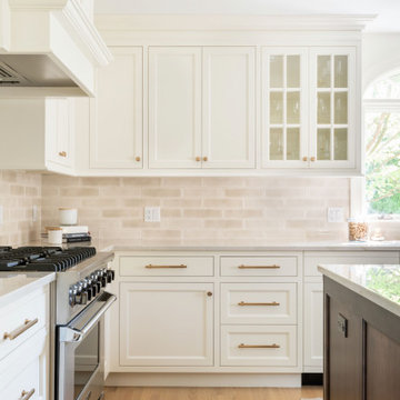 Light and Dark Kitchen Cabinets Cheshire, CT