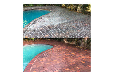 Paver Sealing Before & After