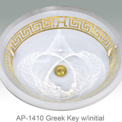 Hand Painted Undermounts by Atlantis Porcelain - Products