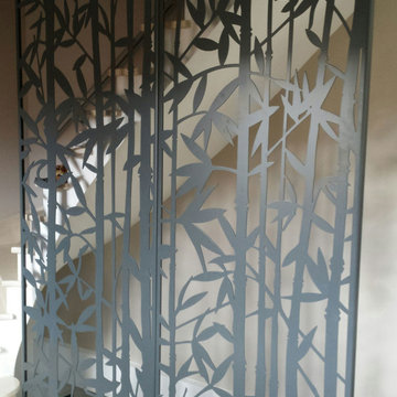 Panneaux design d'escalier