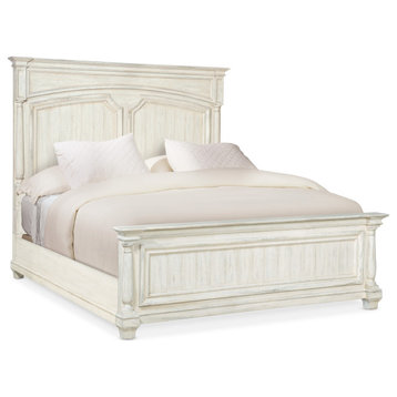 Hooker Furniture 5961-90260-CAL-KING-PANEL-BED Traditions - Creamy Magnolia