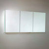 Fresca 60" Wide Bathroom Medicine Cabinet With Mirrors