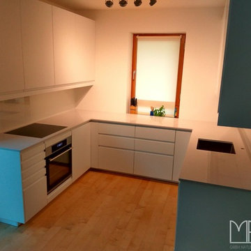 Darmstadt Blanco Norte Silestone Arbeitsplatten