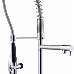 Kraus KPF-1602 Single Lever Pull Out Kitchen Faucet - Kitchen Faucets