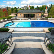 Aquamatic Pool Cover Royal Blue