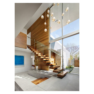 Crescent Drive Residence - Contemporary - Staircase - Los Angeles - by ...