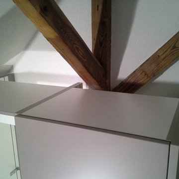 Kücheneinbau in Fachwerkhaus
