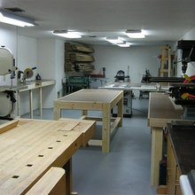 Cabin: Basement Wood Shop