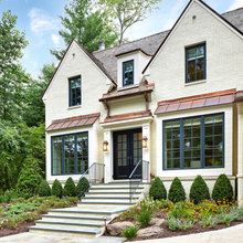 Bumpouts/window surrounds with copper roof