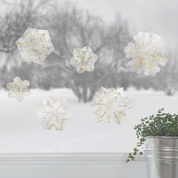 Citrine Snowflake - Window Film