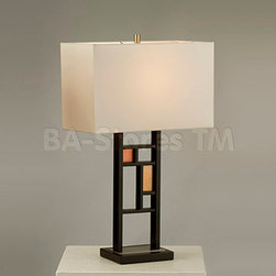 Windows Table Lamp - Table Lamps