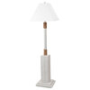 Floor Shutter 63" Polyresin Coastal Floor Lamp off white, 1pk