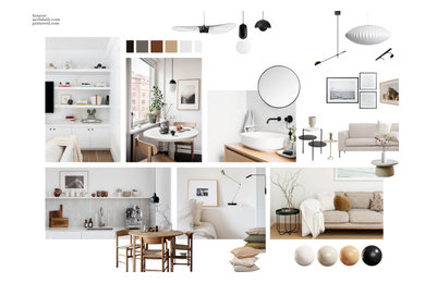 Inspiration minimaliste pour un appartement