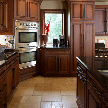 Door style: Cambridge | Species: Cherry | Finish: Autumn