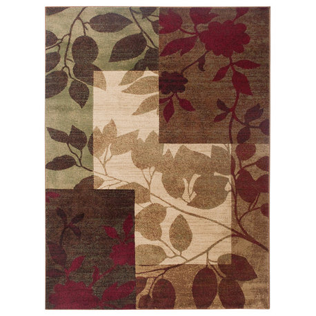 Home Dynamix Tribeca Amelia Runner Area Rug 26" x6', Floral Multi