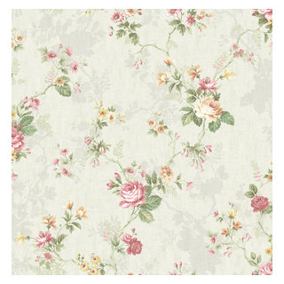 3115-24483 Cyrus Rose Floral Wallpaper