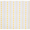 Striped Wallpaper, Roll, Canary