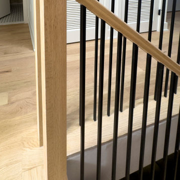 Project #145 | Modern Staircase Renovation in Victorian Townhouse