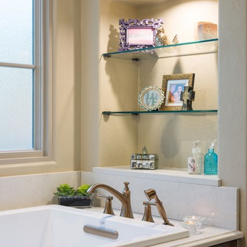Master Bath After  - New Niches