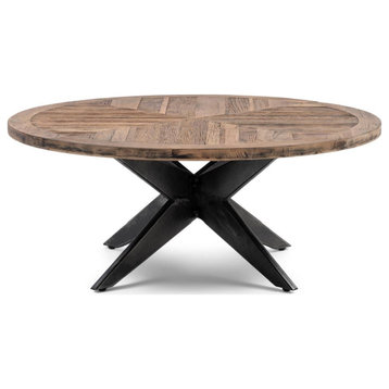 Round Oak Coffee Table | Rivi√®ra Maison Falcon Crest