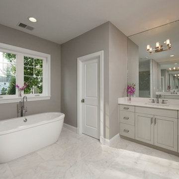 Traditional New Home in Bethesda by Meridian Homes Inc
