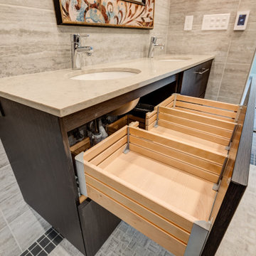 Modern Contemporary Bathroom Urbana IL