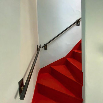 Wow-Factor Staircase Paint Finish