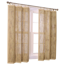 Asian Curtains by Versailles Home Fashions Inc
