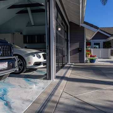 Garage and front yard remodeling, Laguna Niguel